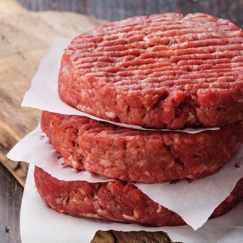 Chilled wagyu beef burger patties MS9+ - 4 x 200g (halal) - 100% hormone & antibiotic free