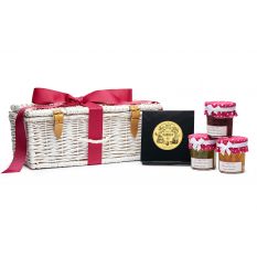 French tea-time hamper - a very classic gift with the best tea and jam makers of France