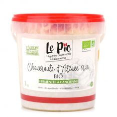 IGP organic uncooked Sauerkraut/choucroute from Alsace - 1kg - for 4/6 persons