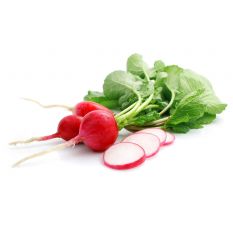 Organic red heirloom radish - 250g