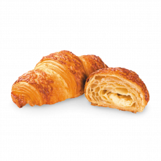 Pre-baked fine butter croissant filled with cheese - 6 x 90g (frozen) / follow our cooking tip
