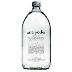 Antipodes sparkling mineral water in glass bottle - 24 x 500ml - one of the world's purest waters