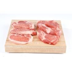 Chilled pork chops 10 pieces - 1kg (non-halal) 