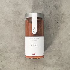 Fresh tomato sauce with chili pepper "audace" - 280g - natural ready-sauce with peppers