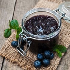 Wild blueberry Jam - 120g - pair with literally anything