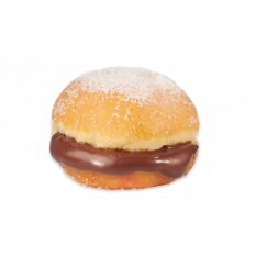 Panidor berliner filled with chocolate - 20 x 120g (frozen) / follow our cooking tip