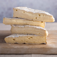 AOP Brie de Meaux cheese (soft raw cow milk) - 160g - buttery and earthy cheese