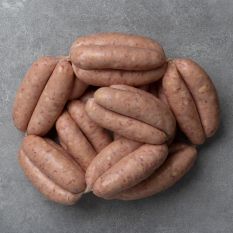 Raw breakfast chicken sausages 35g/piece - 1kg (halal) (frozen)