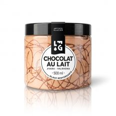Artisanal milk chocolate ice cream - 500ml - pure indulgence - Best Before 06 August 2024
