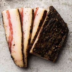 Chilled guanciale, cured pork jowl 190 aed per kilo - 500g (non-halal) - price will be adjusted as per final weight