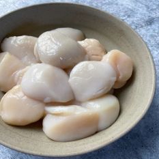 Fresh WILD scallops no shell no coral - 500g (about 12 pieces)