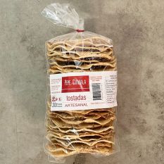 Artisanal corn tostadas - 500g (30 pieces) - super crispy !