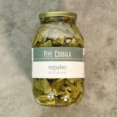Artisanal pickled tender cactus nopales - 940g - 100% natural, a staple of Mexican cuisine