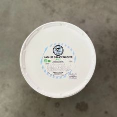 Organic French yogurt nature / plain - 3kg /tub