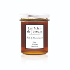 Raw chestnut tree honey from Ardeche region - 250g - full bodied and woody