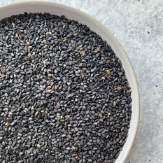 Organic black sesame seeds - 500g