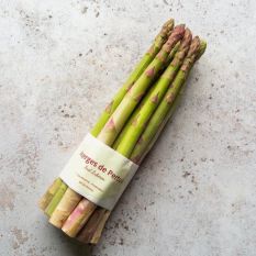 Fresh green asparagus from Pertuis Southern France cal + 22cm - 500g