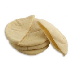 Greek pita pocket bread 15cm - 5pcs (frozen)