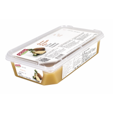 Unsweetened pineapple puree from Latin America - 1kg (frozen) - 100% natural, no colouring, no preservative, no added sugar