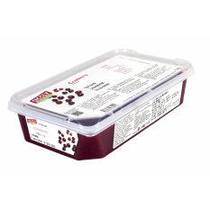 Unsweetened cranberry puree from Canada - 1kg (frozen) - 100% natural, no colouring, no preservative, no added sugar