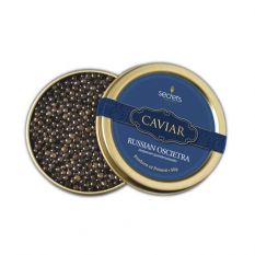 Russian oscietra caviar from "Acipenser Gueldenstaedtii" sturgeon - originated from Caspian sea