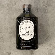 Organic vanilla syrup in glass bottle - 400ml