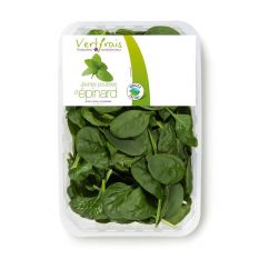 Baby spinach leaves - 125g 