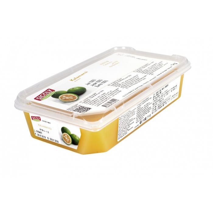 Frozen kalamansi juice 1kg 100 natural, no added sugar, no