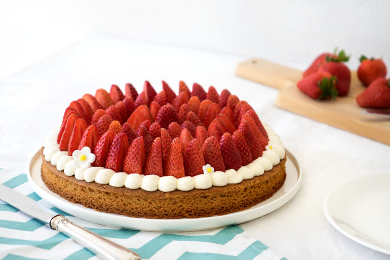 EASTER Gariguette strawberry tart recipe