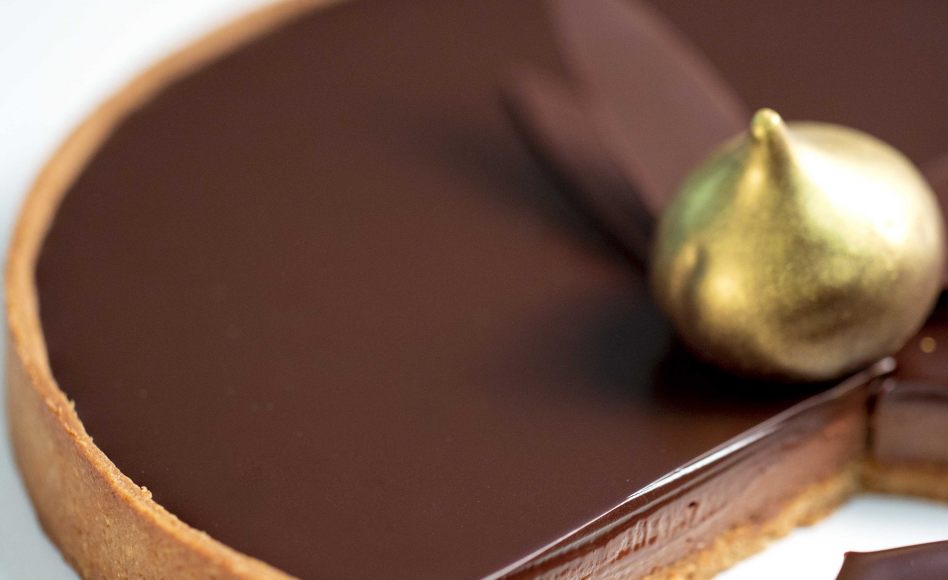 EASTER : Chocolate tart "Rendez-Vous" by Jean-Paul Hevin 