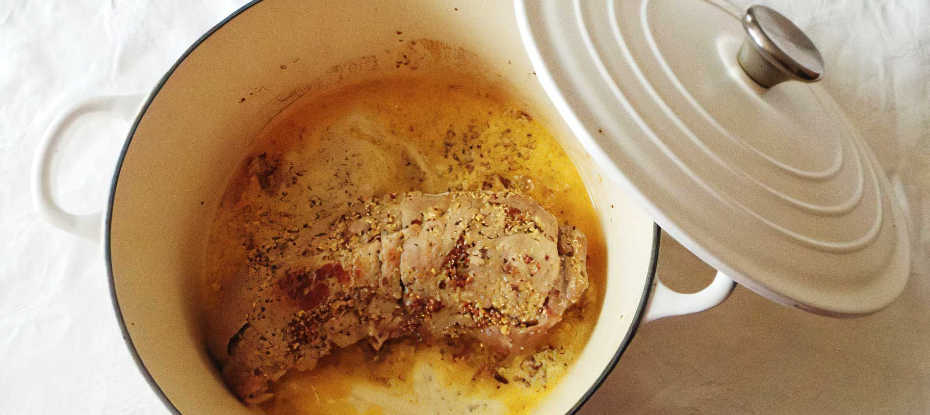 Mustard & Thyme pork tenderloin recipe 