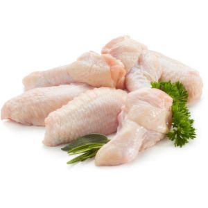 Corn-fed chicken wings 32 aed/kg - 800g (halal) (frozen) - price will be adjusted as per final weight