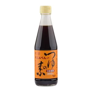 Udon & soy sauce (tsuyu no moto) - 360ml - seasoned soy sauce for soup