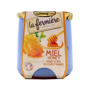 Whole milk orange blossom honey yogurt - 140g - minimum 7 days shelf life