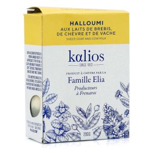 NEW artisanal halloumi cheese (cow, ewe & goat cheese milk) - 200g - cheese specialty from Cyprus