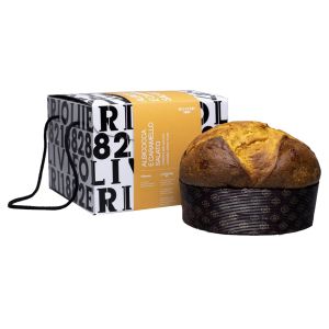 Artisanal apricot & salted caramel panettone - 750g - in an elegant gift box  - Best before  06 April 2023