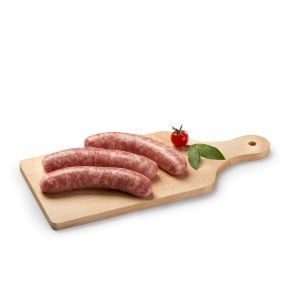 Dec.01 ARRIVAL - NEW Artisan plain Toulouse sausages 100% French origin x 3 - 300g (non-halal)