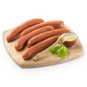NEW Artisan cooked Frankfurter sausages 100% French origin x 5 pieces - 250g (non-halal) - EXPIRY 21.05