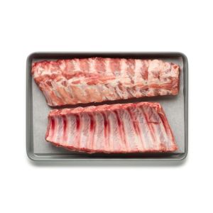 Chilled pork ribs / travers de porc - 1kg (non-halal) - price will be adjusted as per final weight