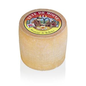 AOP Half Tete de Moine / Monk's head - 400g - the cheese delight from the Jura