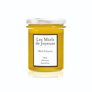 Raw acacia honey from Ardeche region - 250g - harvested in spring, the sweetest and most subtle honey