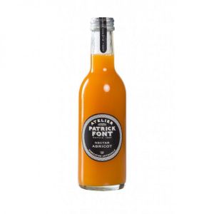 Pure apricot nectar in glass bottle - 250ml - 100% fruit
