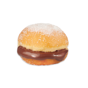 Pre-baked panidor berliner filled with chocolate - 120g (frozen) / follow our cooking tip