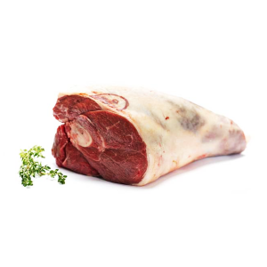 Chilled grass-fed lamb leg bone-in chump on 72 aed/kg - 3.5kg (halal) - price will be adjusted as per final weight