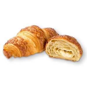 Pre-baked cheese croissants with cheese topping - 6x90g (frozen) - generic packing / follow our cooking tip