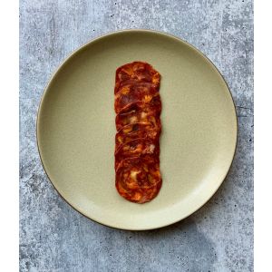 Chilled dry-air cured veal chorizo - 500g (halal)
