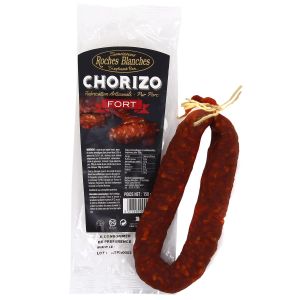 Dry chorizo "hot" - 150g  from porks raised in Normandie  - Expiry 25.07.2022