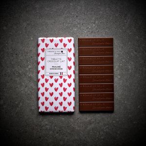 Praline milk chocolate bar "Chouchou" - 115g - Best before 30.11.2022
