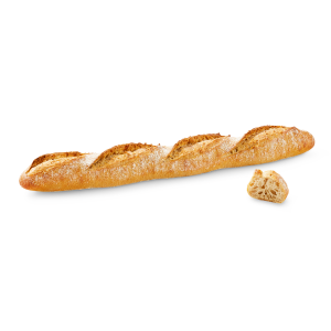 Pre-baked French baguette "country" style 45cm - 25 x 280g (frozen)