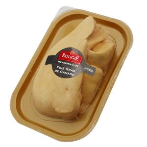 Raw duck foie gras EXTRA - 600g/700g (halal) (frozen) - price will be adjusted as per final weight 
